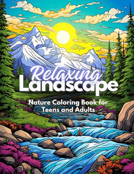Landscape Colouring Book